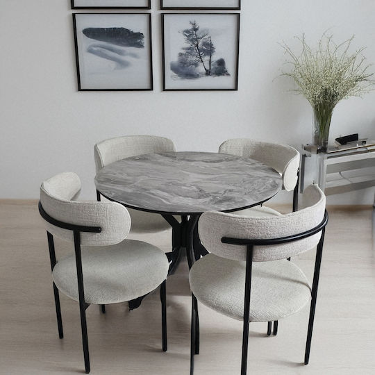 Esszimmermöbel-Set mit 4 Stücken