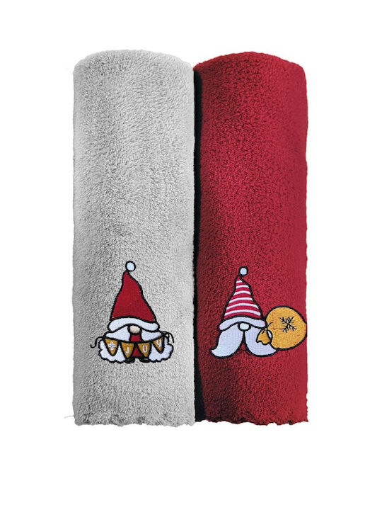 Guy Laroche Set Weihnachtliche Stoffhandtücher 50x35cm 2 Stück Guy Laroche Set Weihnachtliche Stoffhandtücher 50x35cm 2 Stück