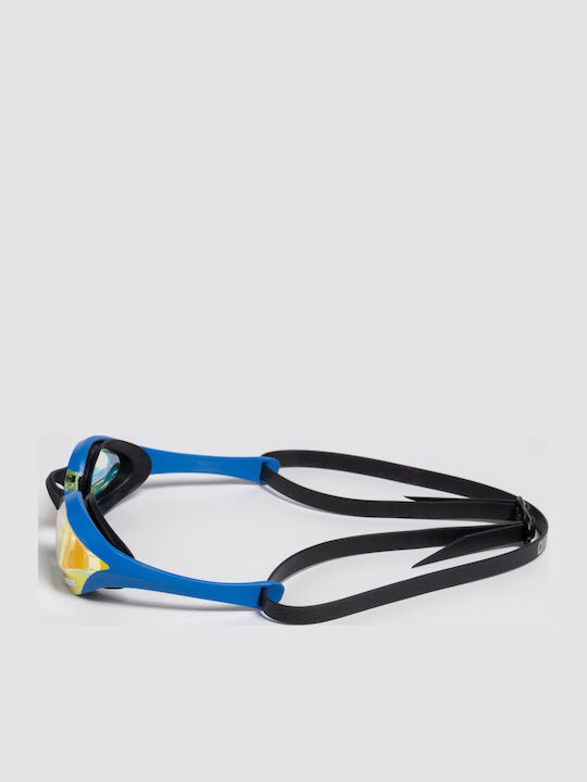 Arena Cobra Ultra Swipe Mr Swimming Goggles Adults with Anti-Glare Lenses Yellow