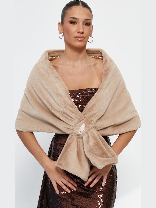 RichgirlBoudoir Women's Shawl Beige