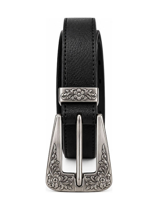 Wide Women's Black Belt