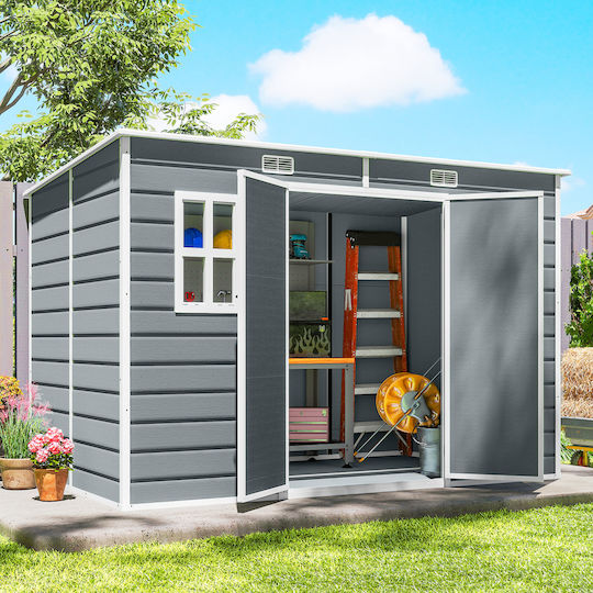 Plastic Garden Shed 3.03x1.83x1.84m Plastic Garden Shed 3.03x1.83x1.84m