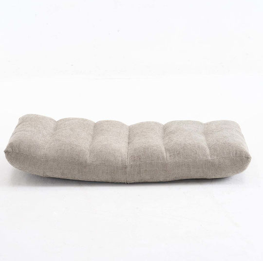 Fotoliu puf multifuncțional Lazy Taupe 56x105x16cm