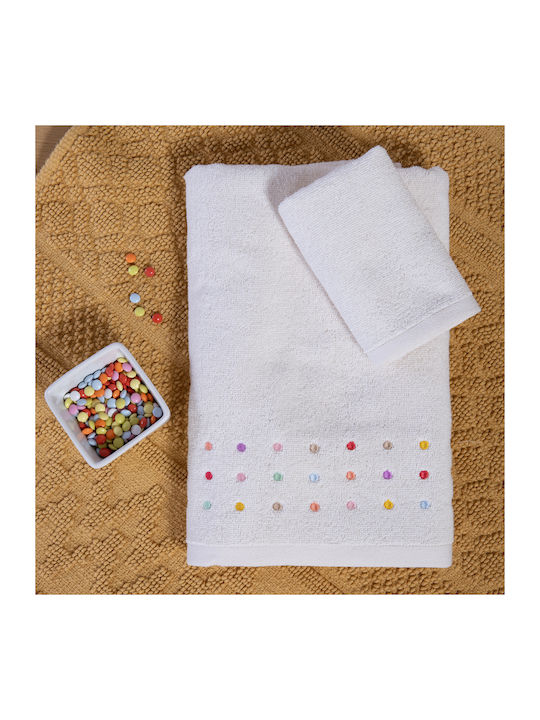 Nef-Nef Homeware Σετ Βρεφικές Πετσέτες 2τμχ Dots 70x140cm Βάρους 420gr/m² Nef-Nef Homeware Σετ Βρεφικές Πετσέτες 2τμχ Dots 70x140cm Βάρους 420gr/m²