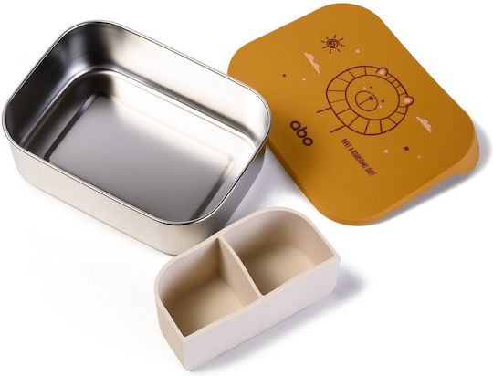 abo Stainless Steel Kids Food Container 1.2 Litre