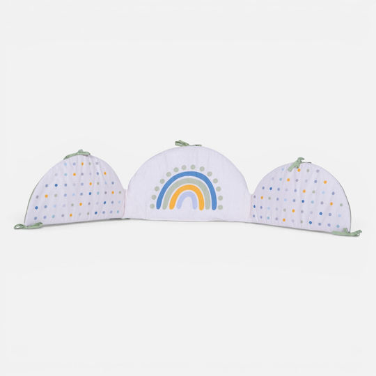 Nef-Nef Homeware Kinderbademantel Dots Ecru/Pink mit Kapuzen-