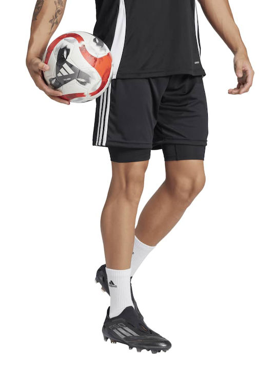 adidas Techfit Herren Sportleggings Kompression Kurze Schwarz