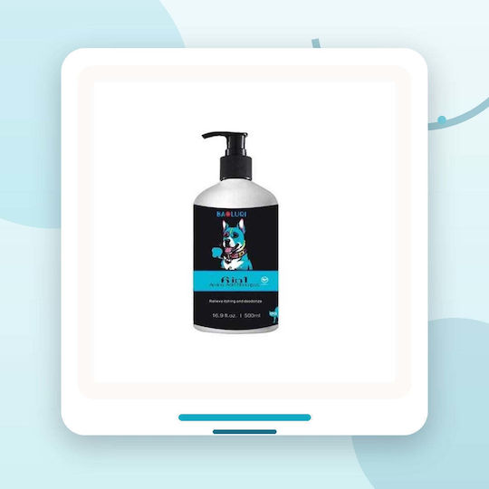 Șampon Pentru Câini Baoluqi Curățare Deodorant 500 Ml Sticlă Neagră Albastră