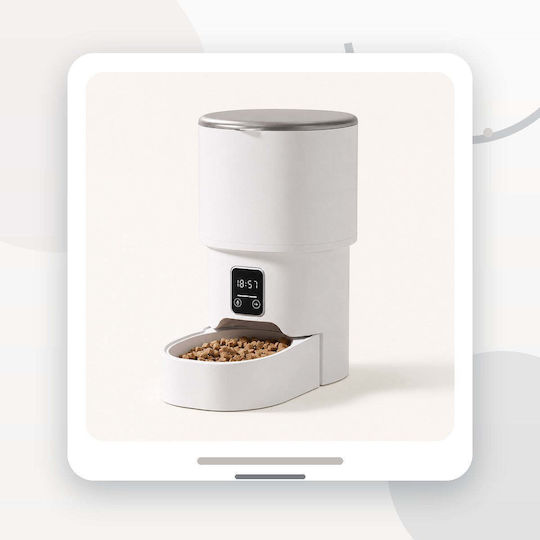 Automatischer Kunststoff Futter- / Trinknapf für Hund & Katze 4lt