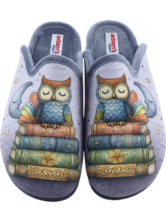 Women's Blue Slippers