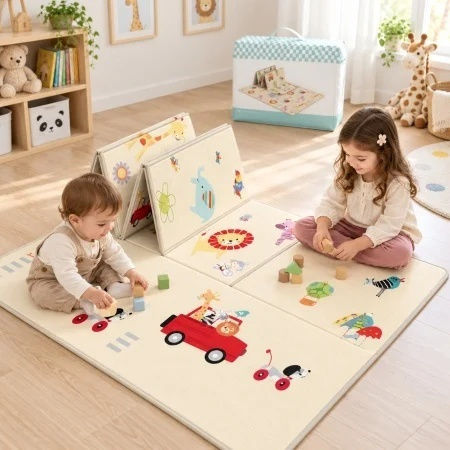 Velve Covoraș De Activități Ecru 180x100cm