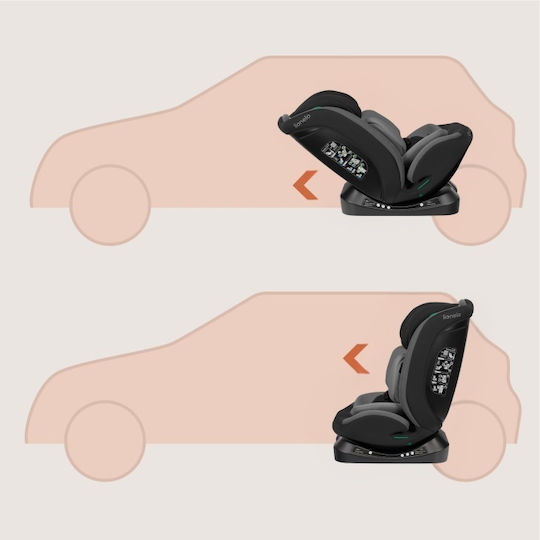 Lionelo Aart Car Seat i-Size Grey Stone 0-36 kg