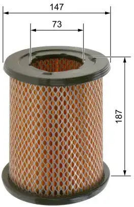 Bosch Въздушен Филтър F 026 400 491