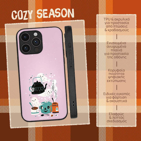 Sonique Cozy Season Series OnePlus 15R 5G Ghost Tea Party Mobile Phone Case