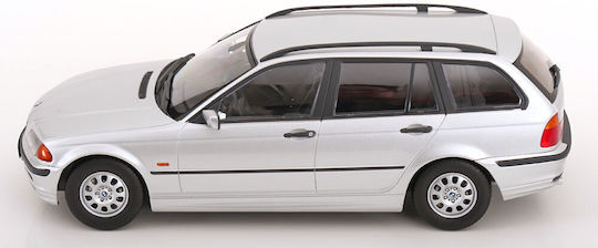 Model Mașină BMW Seria 3 E46 Touring 1999 Argintiu 1:18 KK Scale