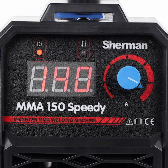 Sherman MMA 150 Speedy Инверторен Заваръчен Апарат MMA с Максимален Заваръчен Ток 150A и Работен Цикъл 60%