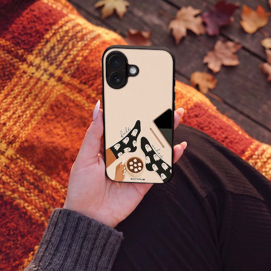 Калъф Sonique Cozy Season Series Oppo A5 Pro 5g Spooky Socks