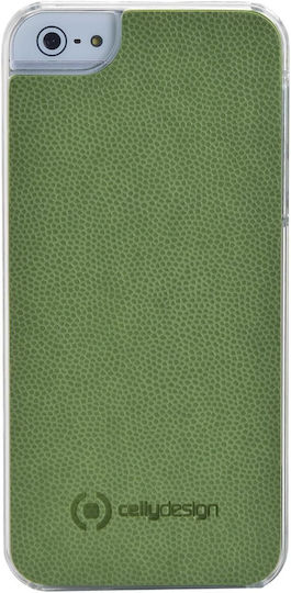 Celly Back Cover Verde (iPhone 5/5s/SE)