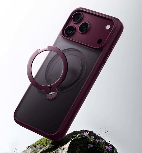 Torras Ostand Q3 Spin Magsafe Purple Mobile Phone Case For Iphone 18 Pro Max/17 Pro Max