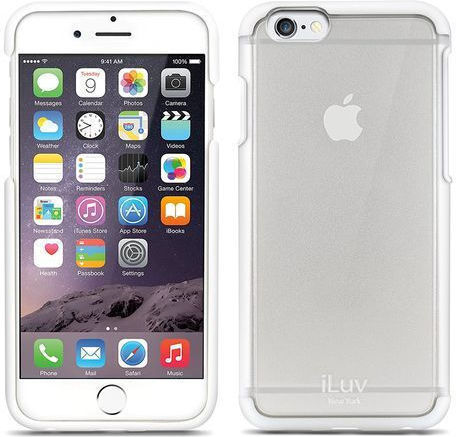 iLuv Vyneer Back Cover Silicone White (iPhone 6/6s)