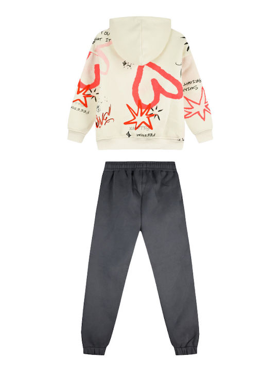 Energiers Kids Tracksuits Cloud Grey 2 Pieces