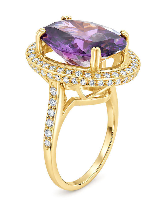 Xryseio Einzelstein aus Gold 14K