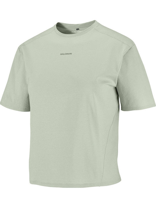 Trackline Ss Women's Sports T-shirt Khaki