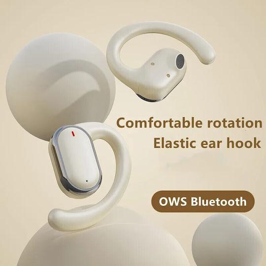 CYXG X93 Open Ear Bluetooth Handsfree Ακουστικά με Θήκη Φόρτισης Χρυσά