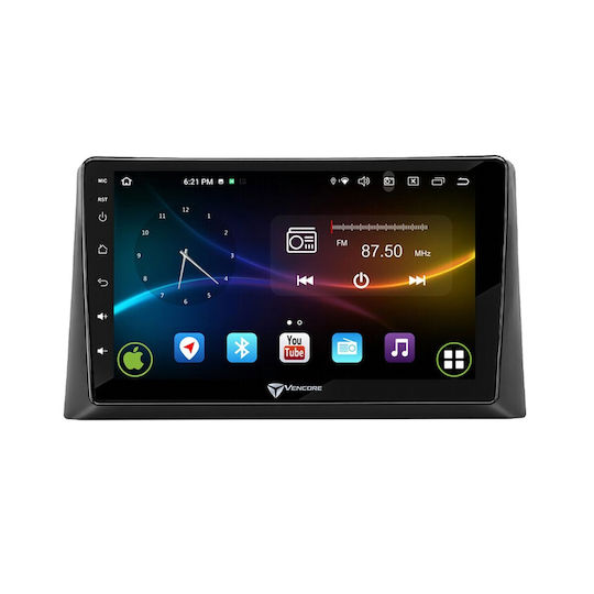 VenCore Auto-Audiosystem Für Peugeot 308 2013-2026 Mit Touchscreen 9" Bluetooth USB AUX WiFi GPS Apple CarPlay Android Auto