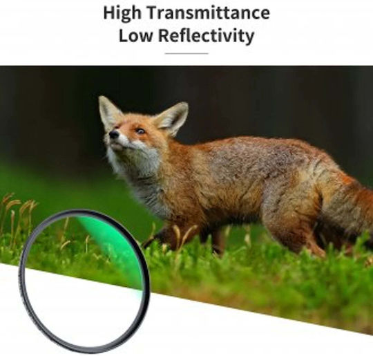 K&F Concept UV Filter 58mm Diameter with MC Coating (Multi-Coated) for Photographic Lenses