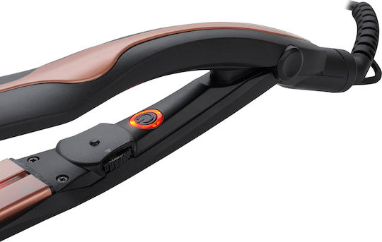 AD 2318 Hair Straightener for Curls & Hair Straightening with Ceramic Plates
