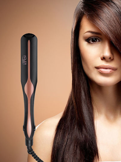 AD 2318 Hair Straightener for Curls & Hair Straightening with Ceramic Plates