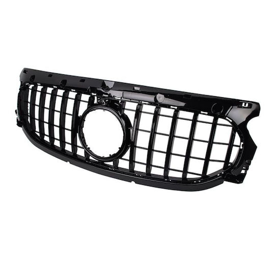 Μάσκα Mercedes-benz Gla H247 20-23 Standard Προφυλακτήρα Gt Panamericana Look Γυαλιστερή Μαύρη 1 Τεμάχιο