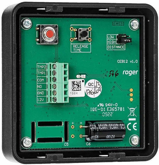 Roger Ceb12 Touchless Exit Button