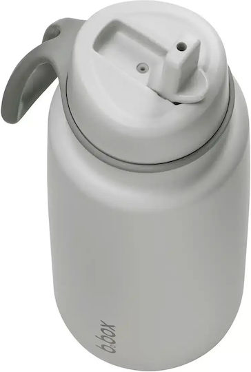 B.Box Детска бутилка Термос с накрайник Pop-Up Сива 1000ml