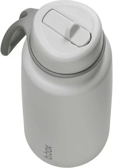 B.Box Детска бутилка Термос с накрайник Pop-Up Сива 1000ml