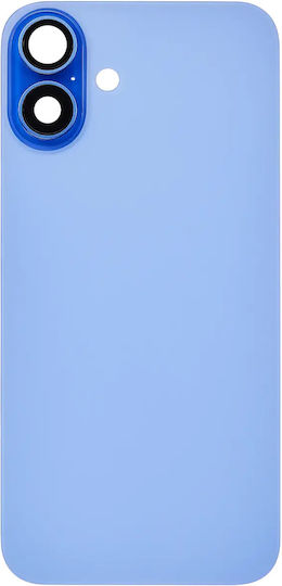 Back Glass W Magsafe Magnet Iphone 16 Plus No Logo Aftermarket Ultramarine