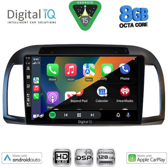 Digital IQ Auto-Audiosystem für Nissan Micra 2002-2010 mit Touchscreen 9 Zoll
