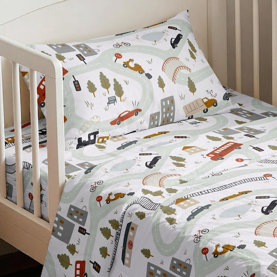 Melinen Prime Line Baby Multicolor Cars 110x160cm 20006642