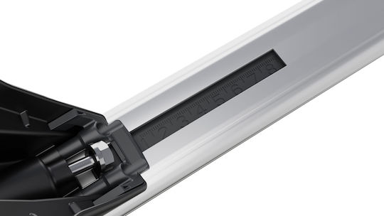 Menabo Komplettes Set Autodachträger Aluminium Omega L 130 cm Silber für Ford Mondeo IV 4 Türen 2014>-2 Stück 9980 Mb+13470 Mb Mp.fo.13470/mb-omgs-16