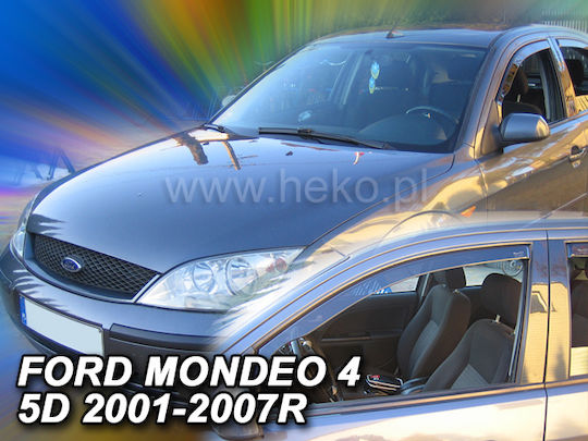 Heko Комплект Ветробрани Dark Fime за Ford Mondeo 4бр
