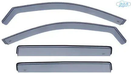 Dga Set Car Windbreakers Front & Rear Windows Tinted Type Citroen C5 Aircross 2019 5-Door Material Plexiglass 4 Pieces Setdga Anem.setdga06047fr Anem.setdga06047fr