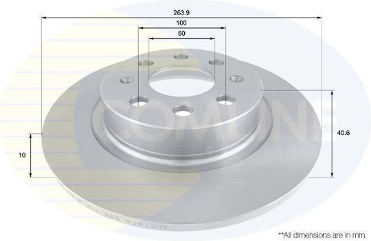 Vordere Bremsscheiben 264mm Fiat Grande Punto-Opel Corsa-adan Bd4740-11368