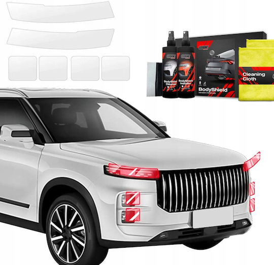 Grizzglass Protective Film Jaecoo J7 2024-2025 Headlights Grizzglass Bodyshield 6in1