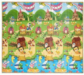 Milly Mally Animals T1 Килимче за игра Многоцветен 177x197cm
