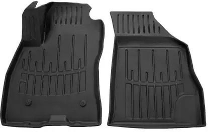 Race Axion Front Mats 2pcs Tray Type for Fiat Doblo 2010-2022 Black