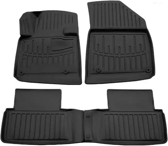 Race Axion Car Mats Citroen C5 Rd Td 2008-2017 5-Door Rubber Raised Sides Protective Fasteners Passenger Cars 4 Pieces 5003024/st 5003024/st