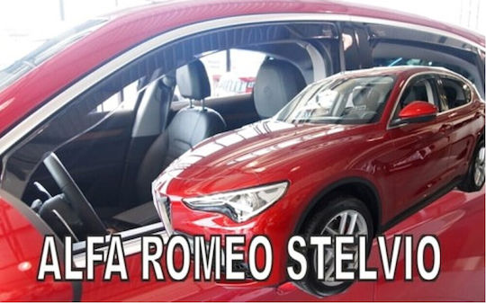 Heko Комплект Ветробрани Dark Fime за Alfa Romeo Стелвио 4бр