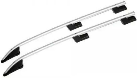 Omtec Parallel Aluminum Roof Bars Silver Color Sport L2 Ford Tourneo Custom 2013-2023 Maximum Load Weight 75kg Omtec 2 Pieces 2624931l/om