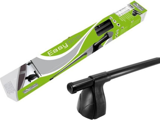 Green Valley Autodachträger Metallisch Easy One 117cm Universell 2008 2017 Für Autos Mit Werksseitigen Dachträgern mit Dachträgerfüßen Schwarze
